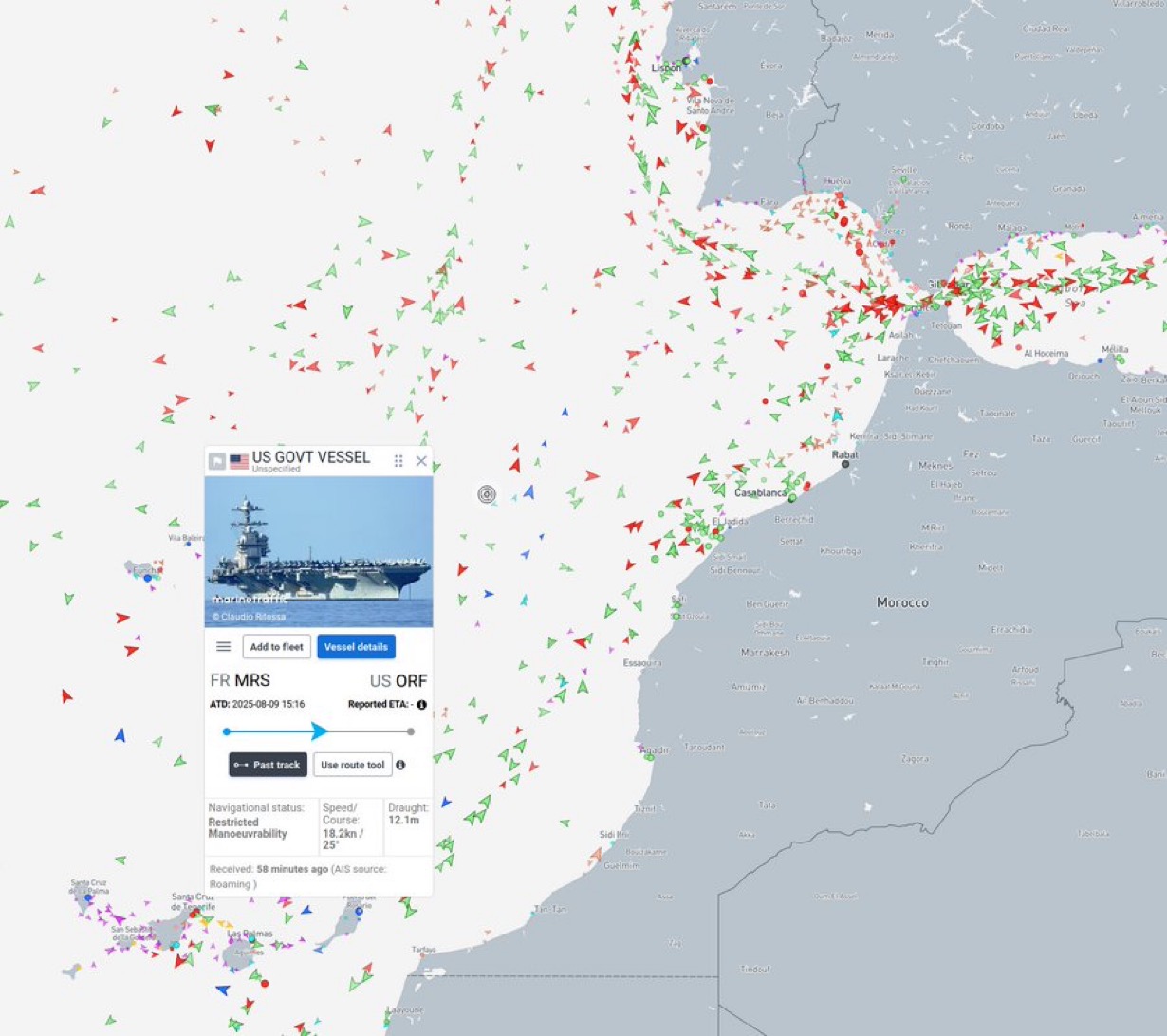 USS Navy continues to build up in the Middle East 