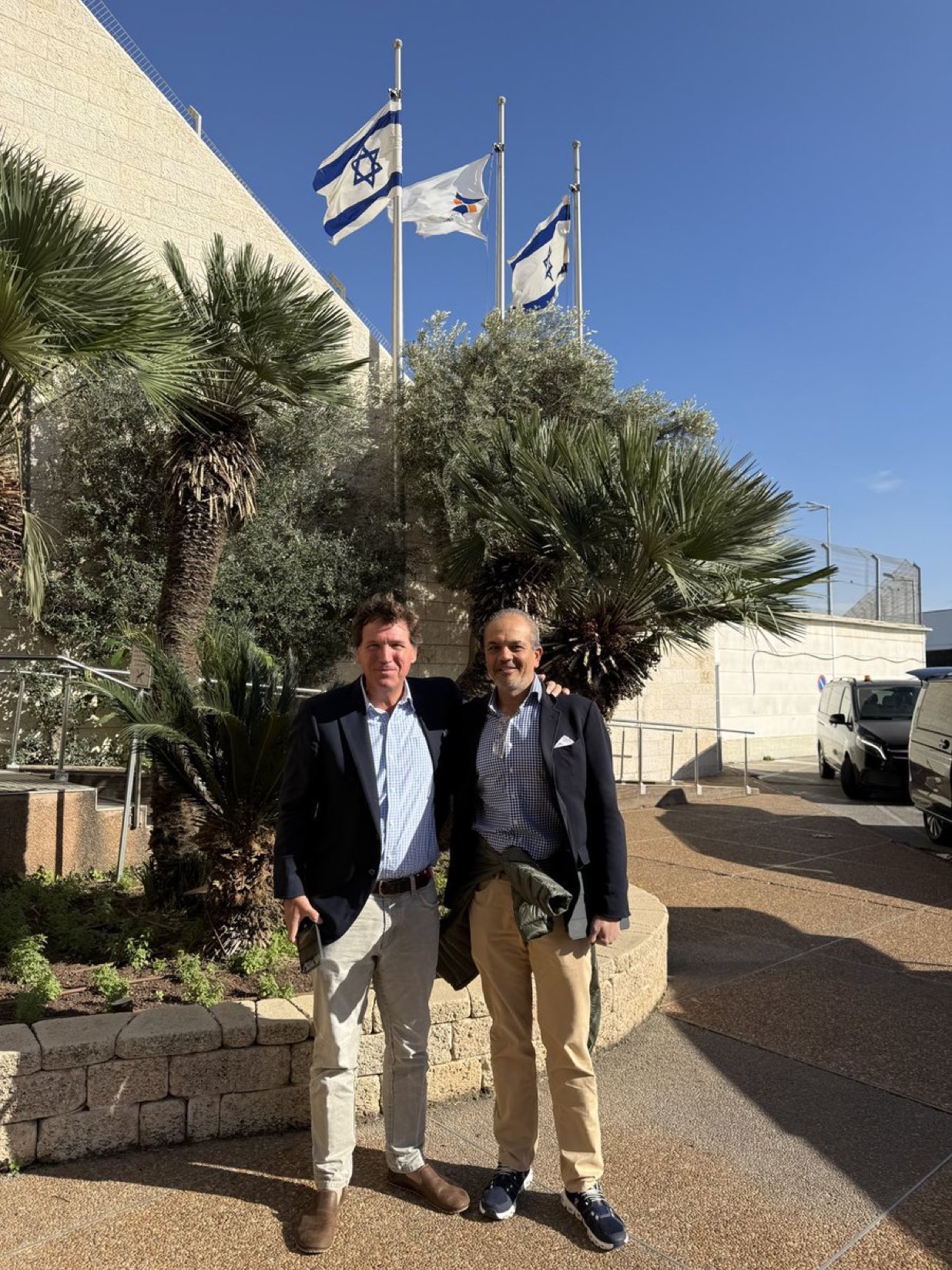 Tucker Carlson in Israel