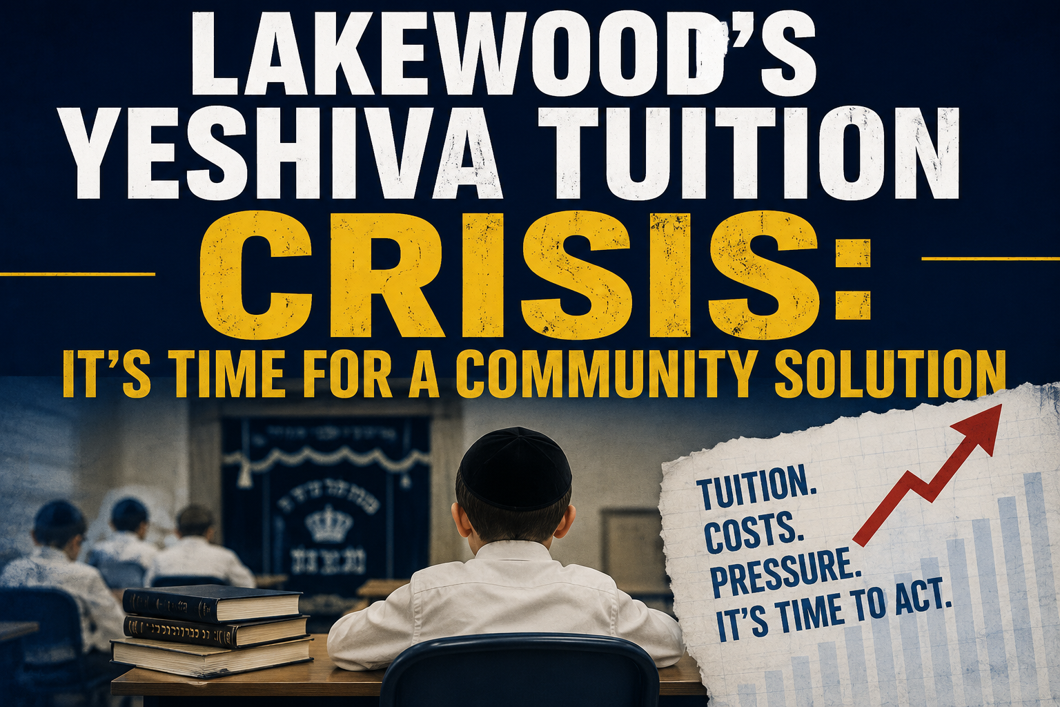 LETTER:LAKEWOOD’S YESHIVA TUITION CRISIS: IT’S TIME FOR A COMMUNITY SOLUTION