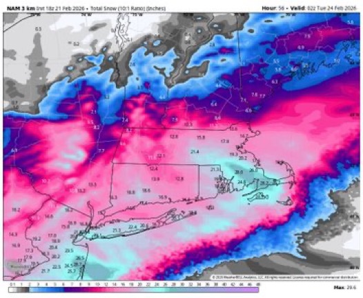 BREAKING: Major blizzard to hit NJ/NY